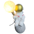 Astronaut Desk Lamp - Sitting on Moon