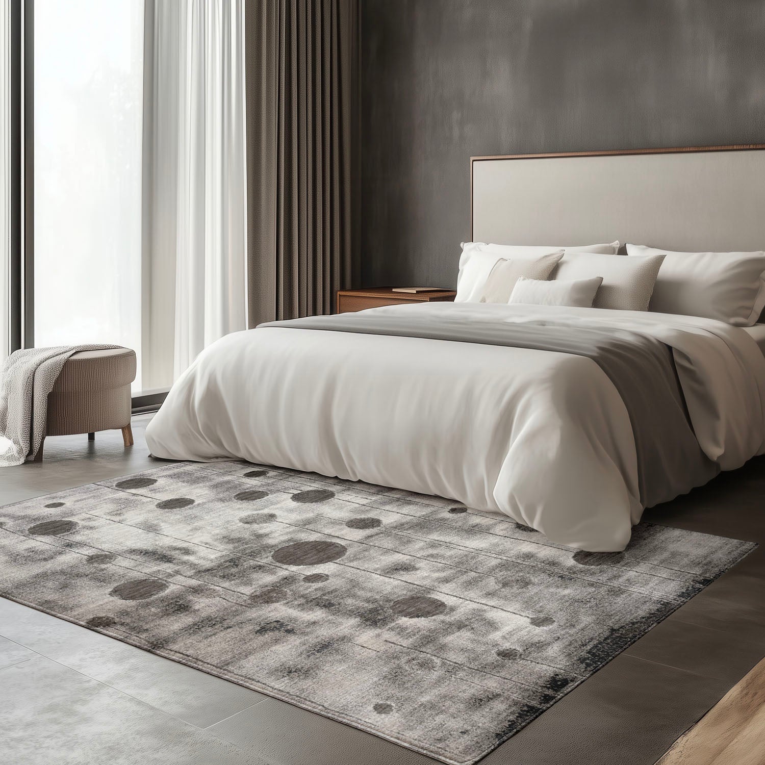 Asteroids Area Rug (colour Moondust)