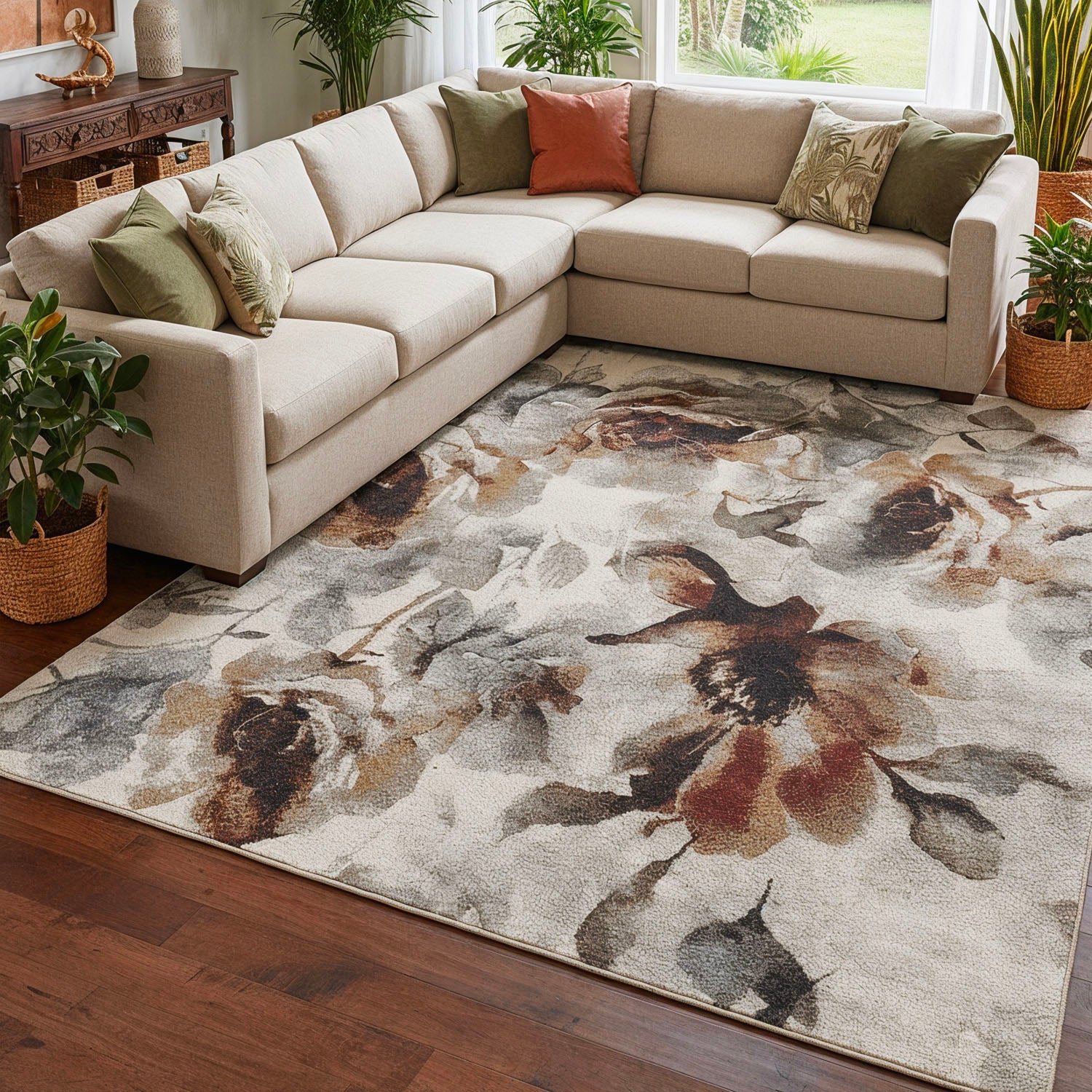Bouquet Area Rug (colour Spring)