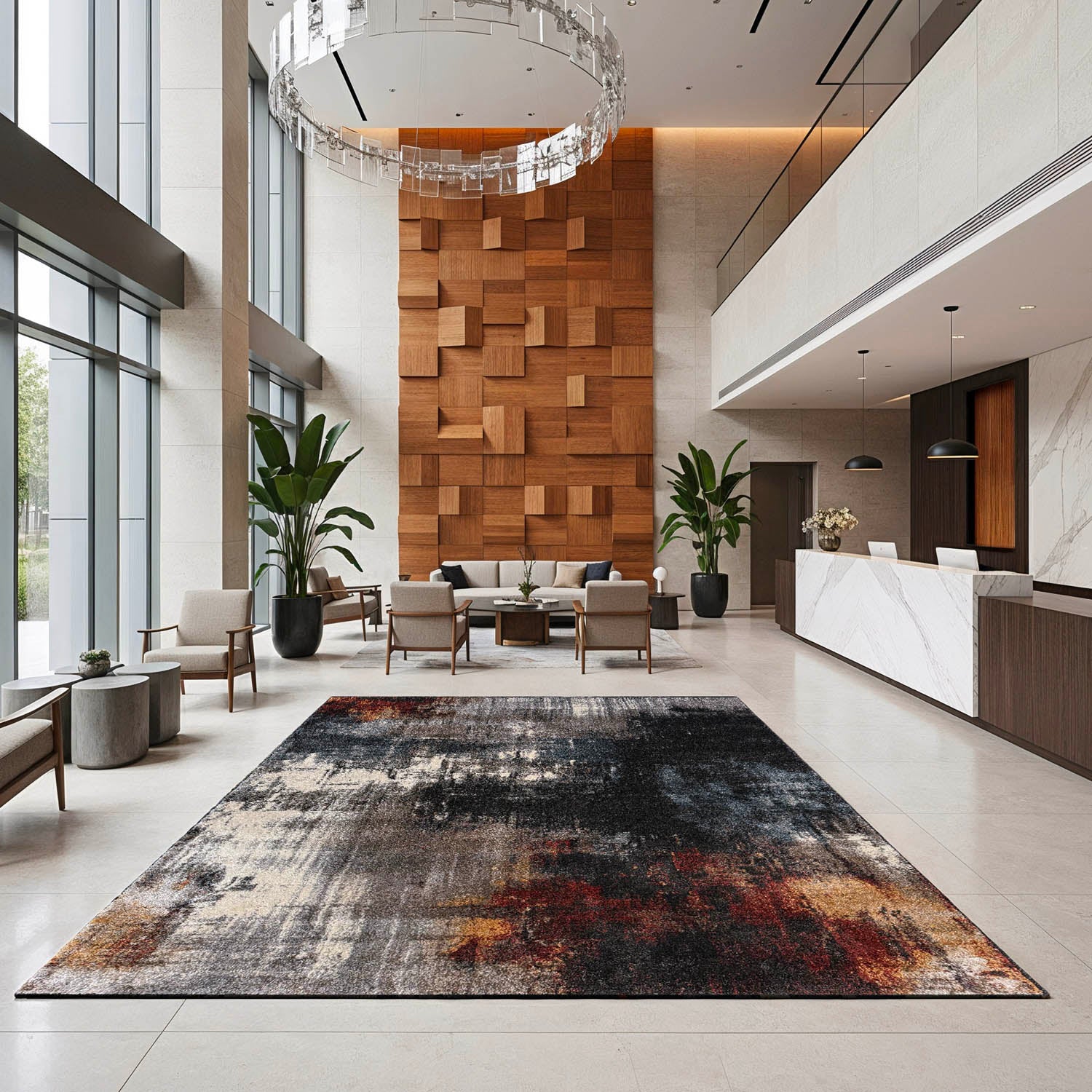 Cancun Area Rug (colour Multi)