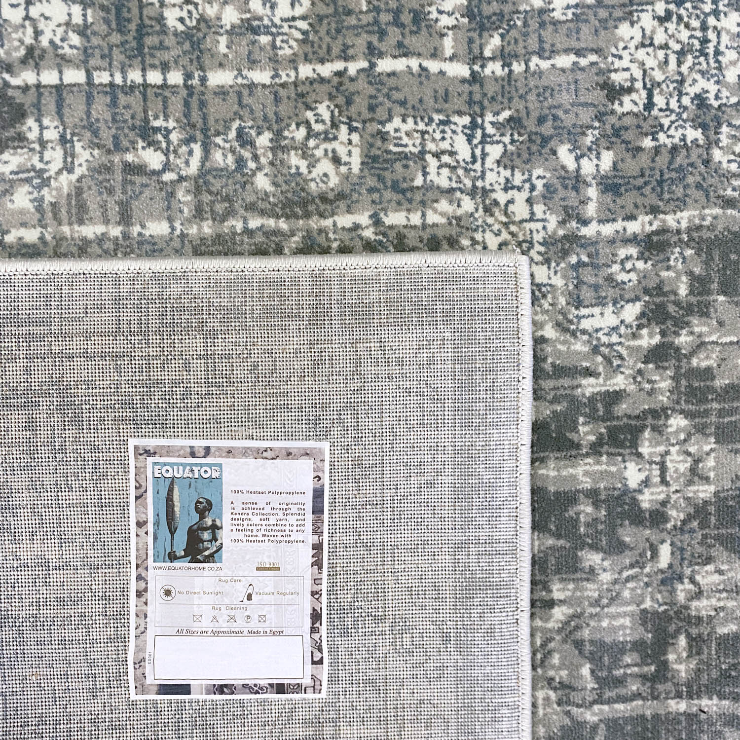 Cleopatra Area Rug (Silver) – Equator