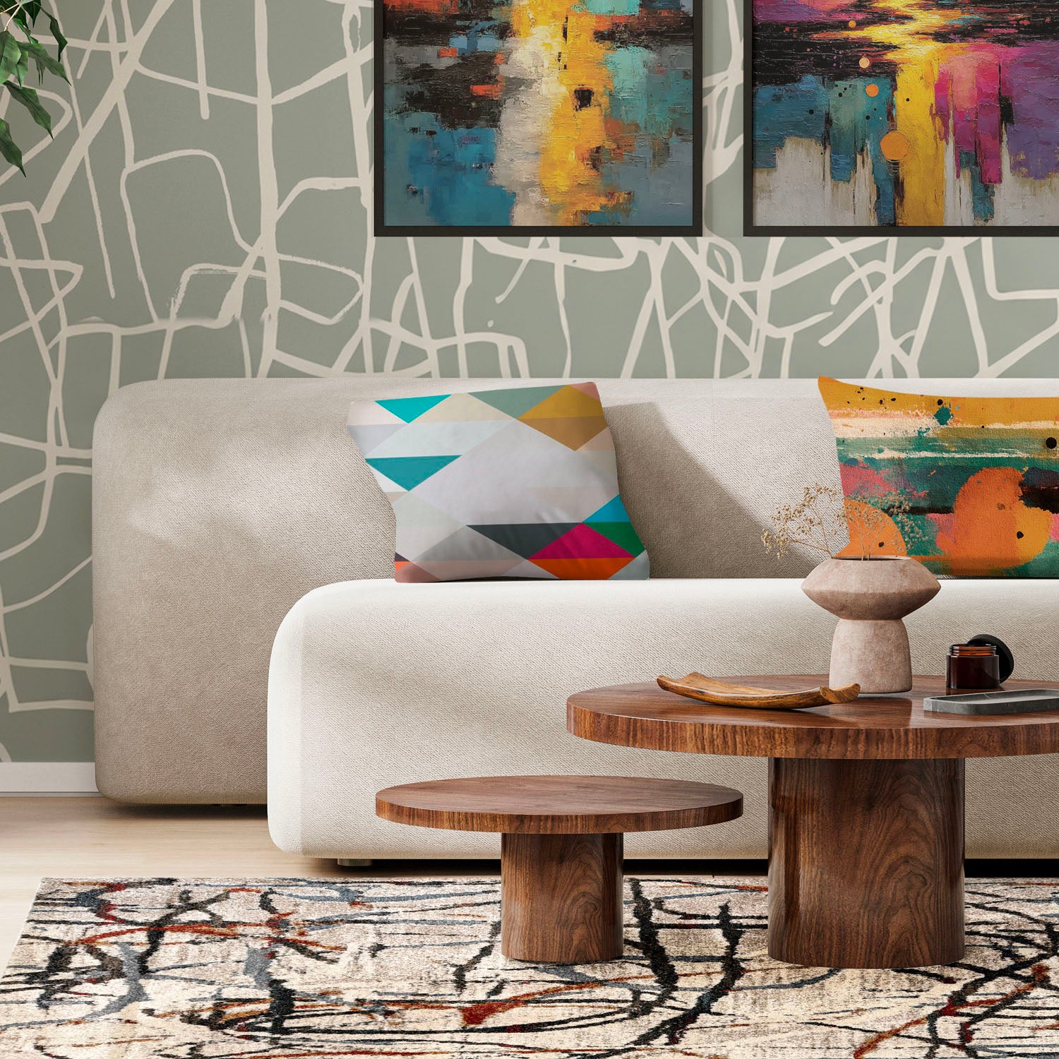 Confetti - Area Rug (colour Beachsand)