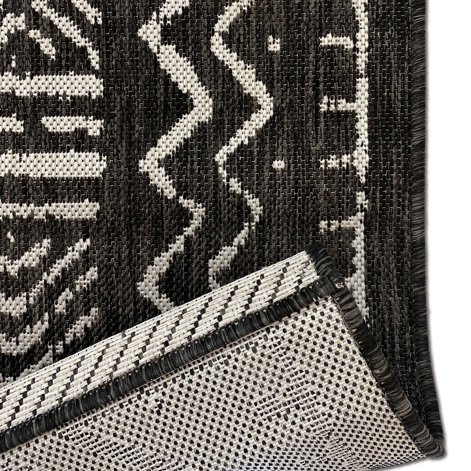 Dogon Indoor/Outdoor Rug (Charcoal)