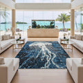 Jellyfish Area Rug (colour Ocean)