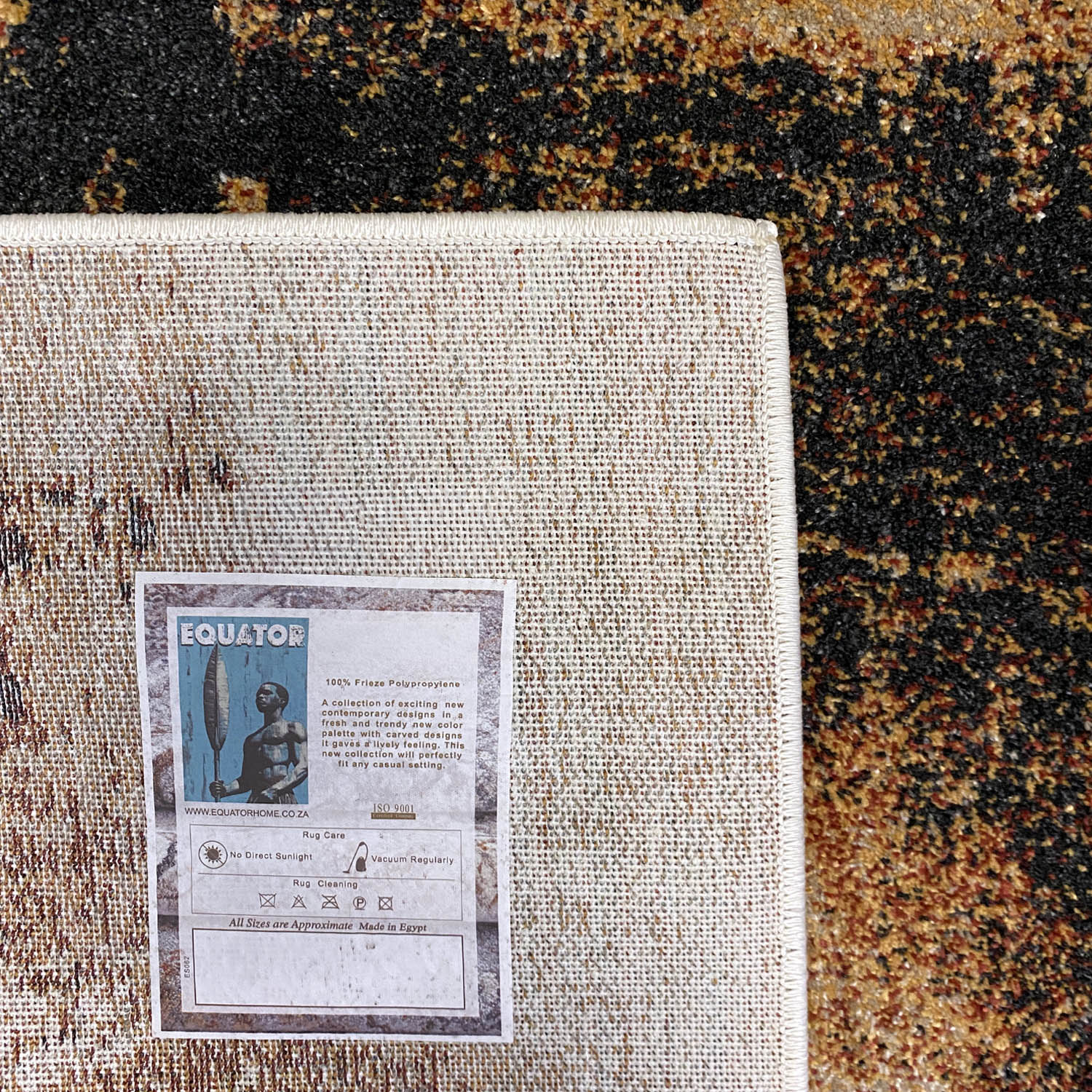 Mars Area Rug (colour Rust)