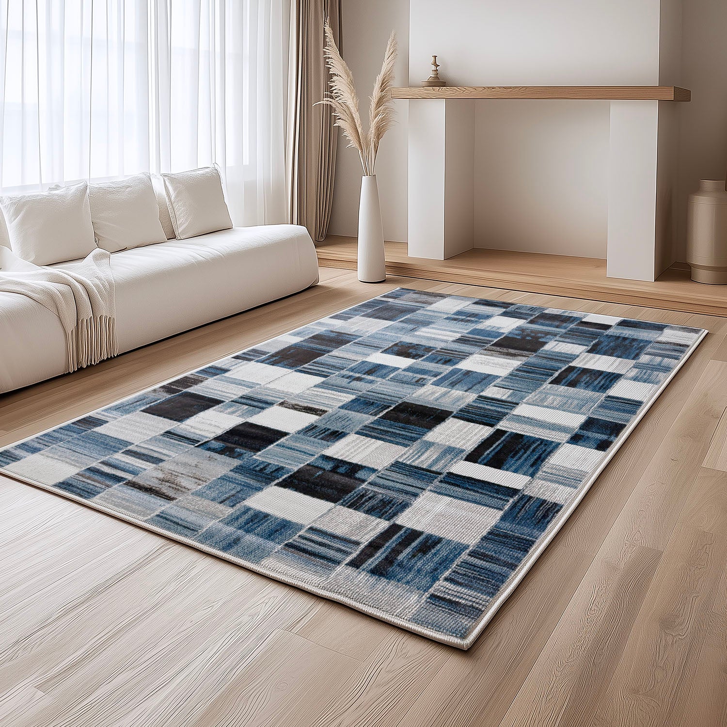 Monte Carlo Area Rug (Indigo)