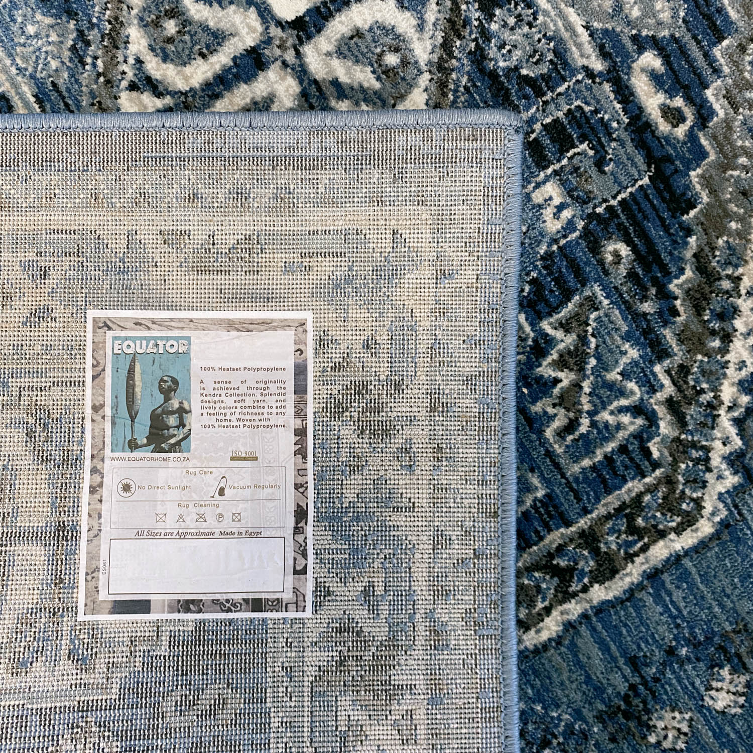 Nomad Area Rug (colour Sapphire)