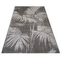 Fan Palm Indoor/Outdoor Rug (colour Smoke)