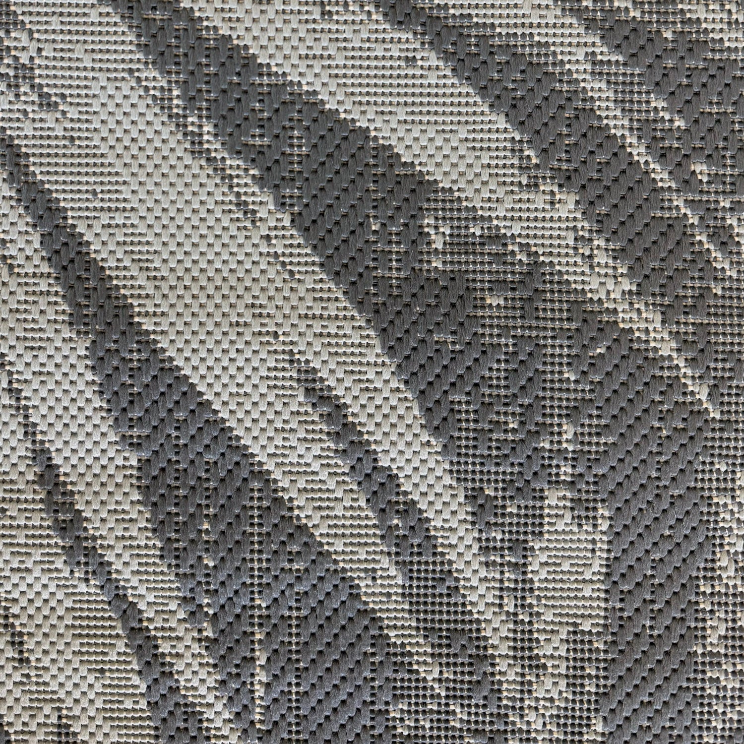 Fan Palm Indoor/Outdoor Rug (colour Smoke)