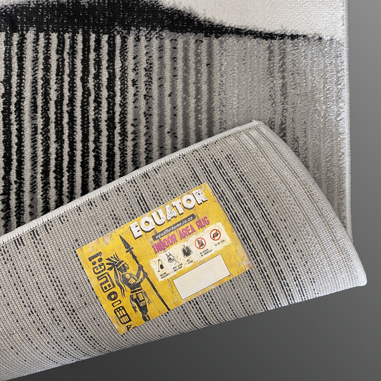 Bauhaus Indoor Rug (colour Black/White)