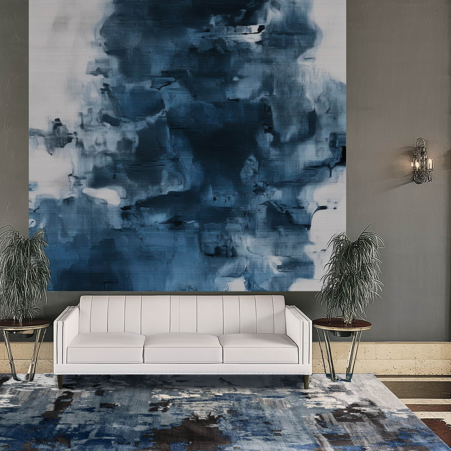 Tempest Area Rug (colour Ocean)