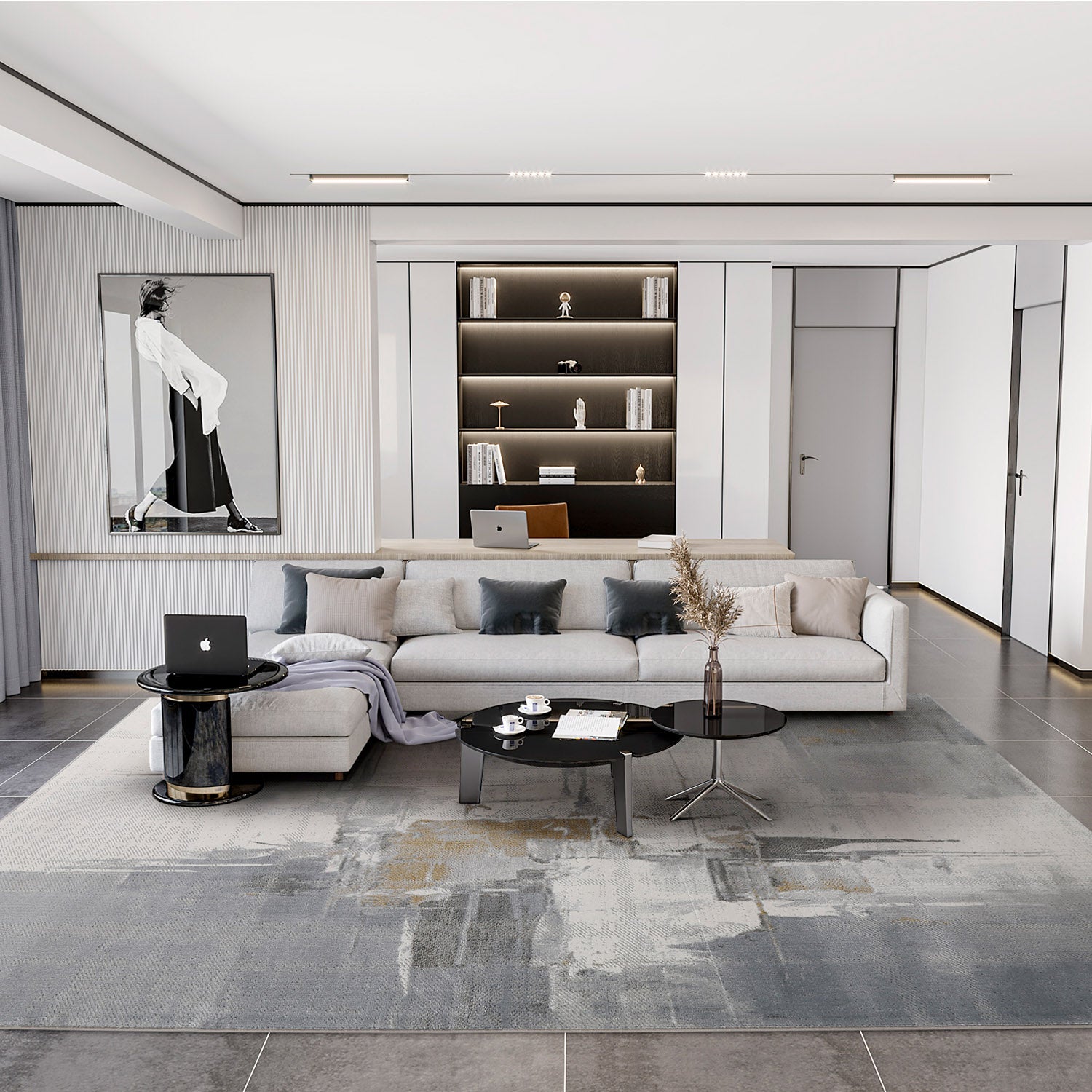 Rock Art Indoor Rug (colour Sandstone)