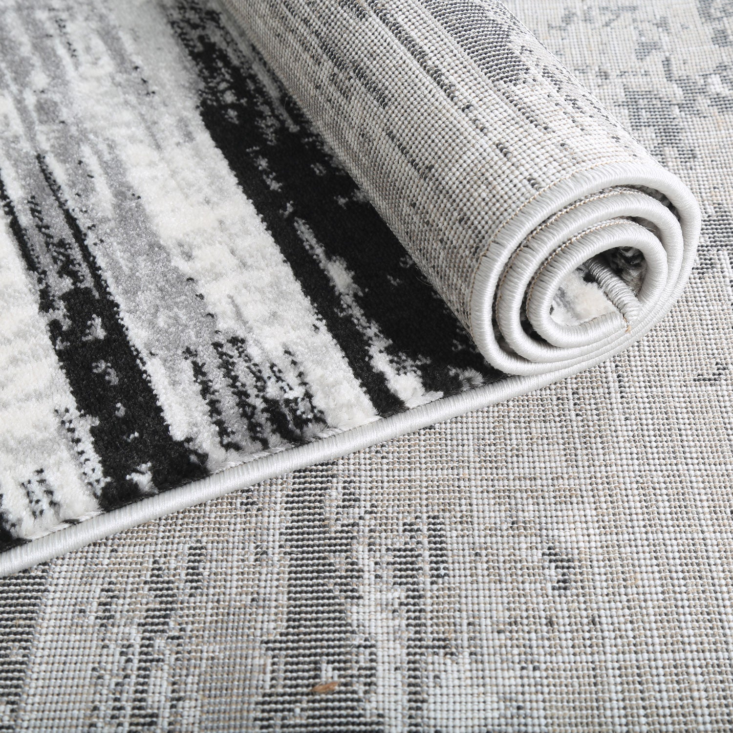 Oslo Indoor Rug (colour Black/White)