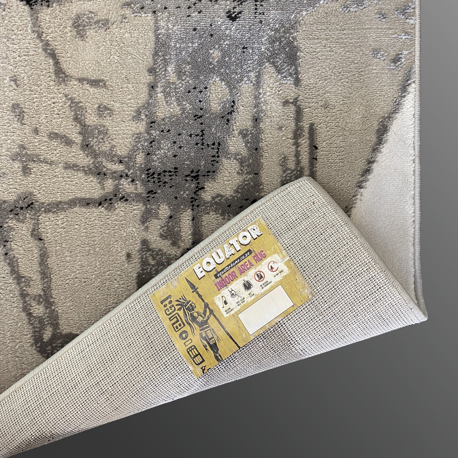 Helsinki Indoor Rug (colour Black/White)