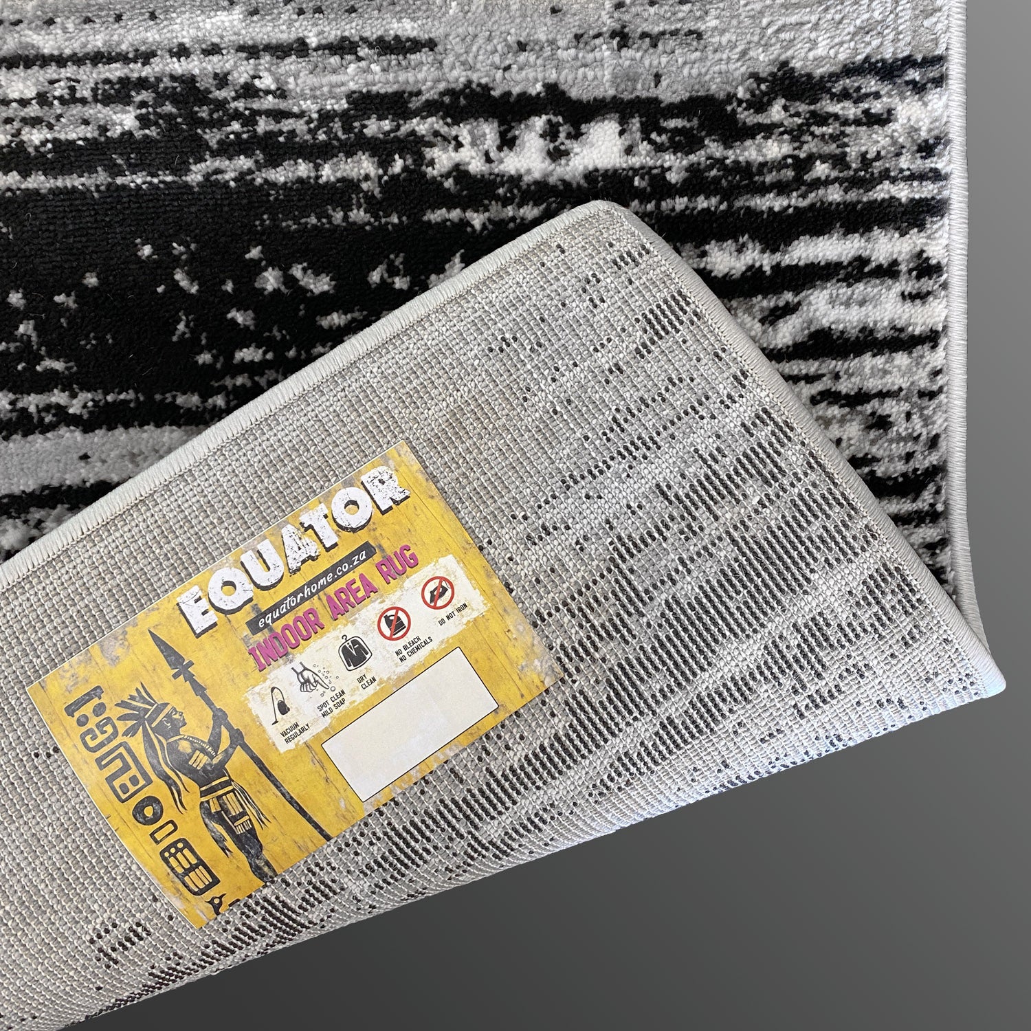 Oslo Indoor Rug (colour Black/White)