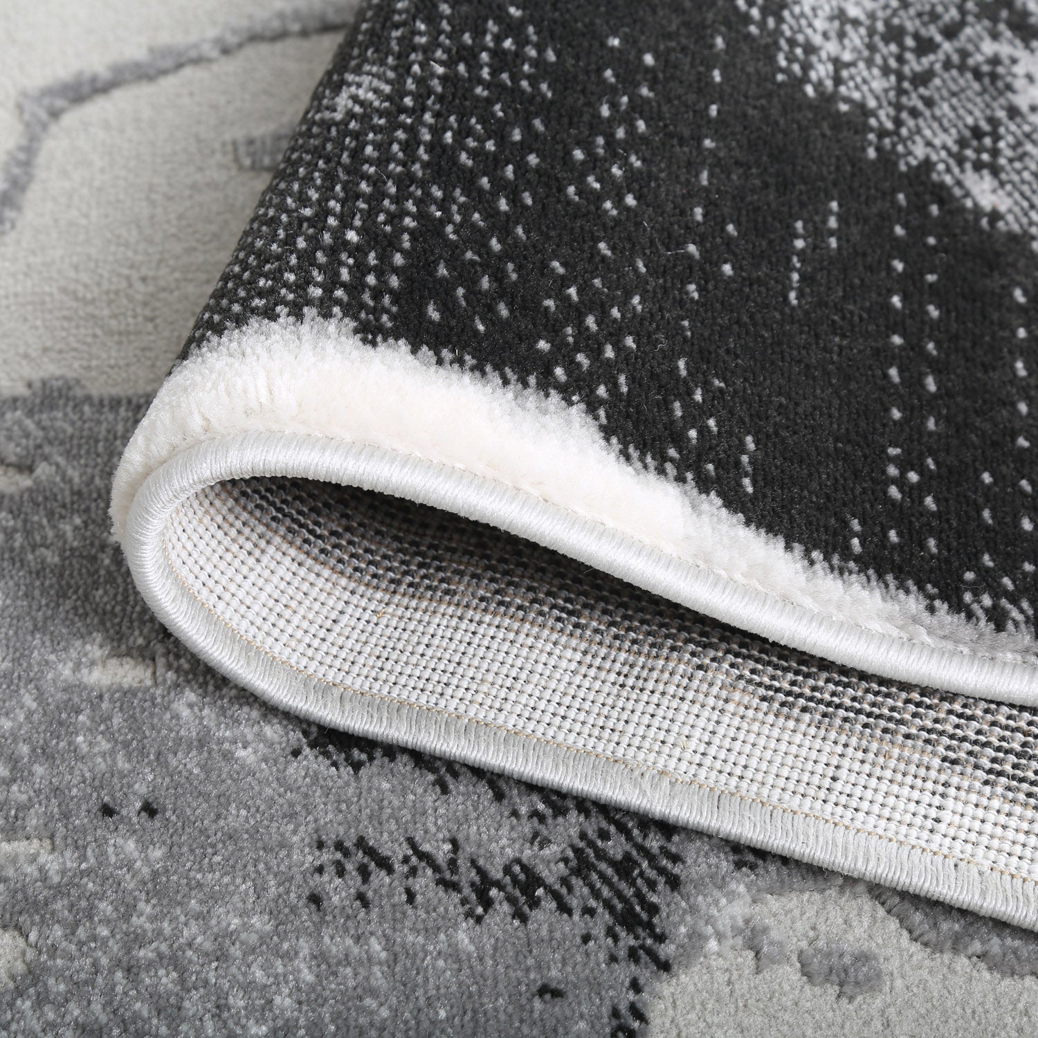 Helsinki Indoor Rug (colour Black/White)