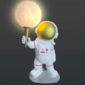 Astronaut Desk Lamp - Standing on Moon Base