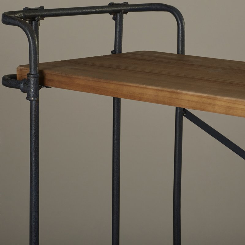 Industrial Style Etagere Bookcase