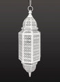 Casablanca White<br />Moroccan Hanging Lantern