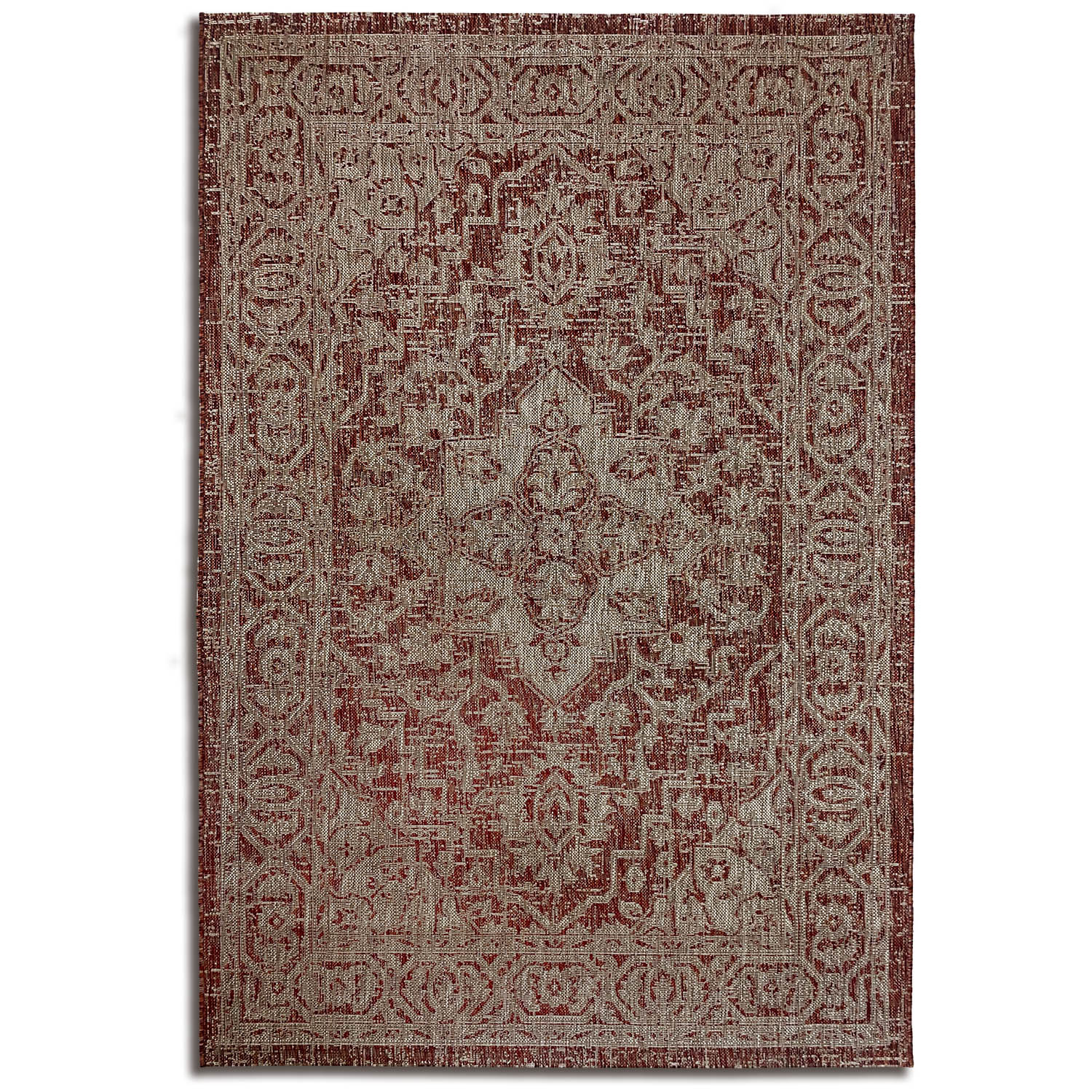 Ishtar Indoor/Outdoor Rug (Terracotta)