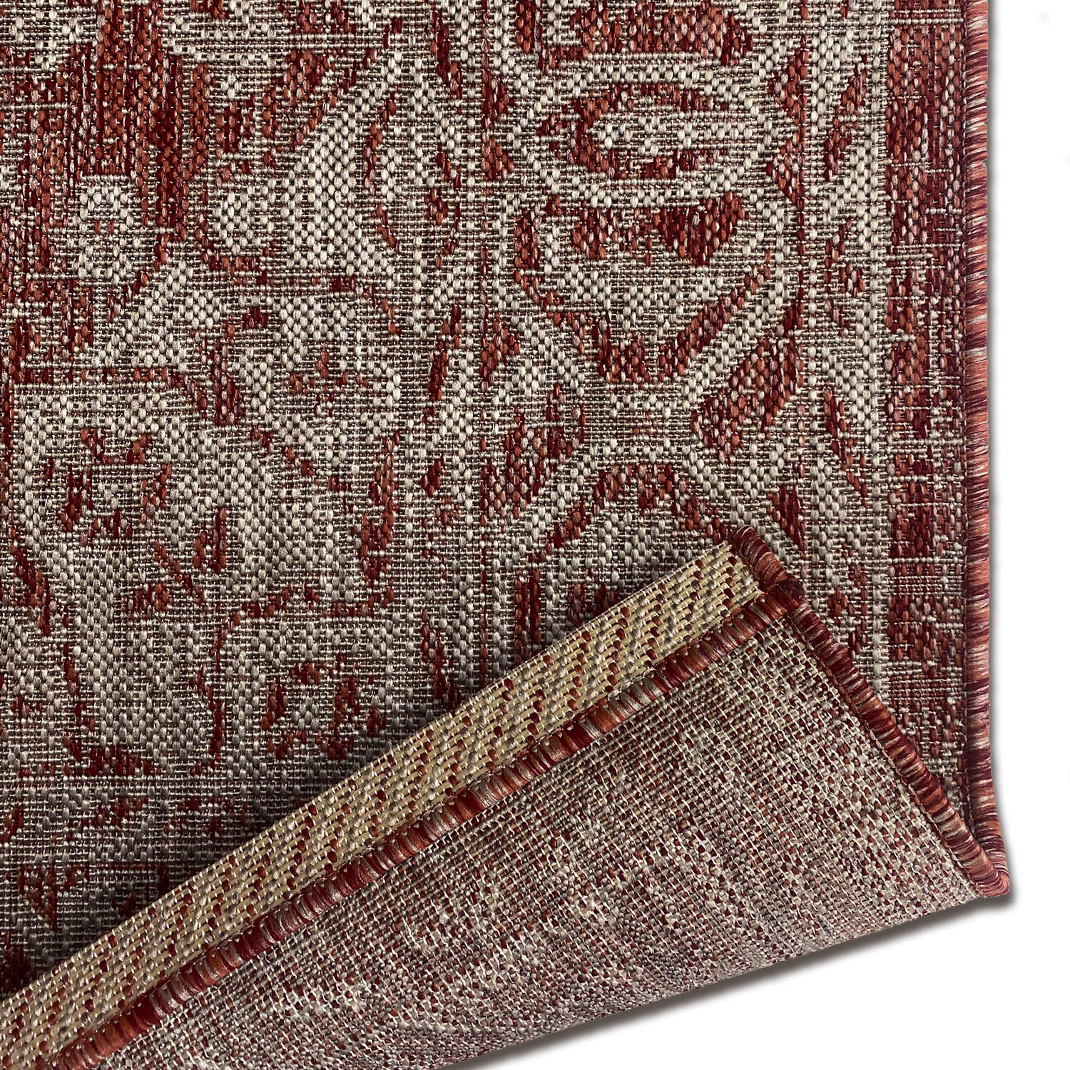 Ishtar Indoor/Outdoor Rug (Terracotta)