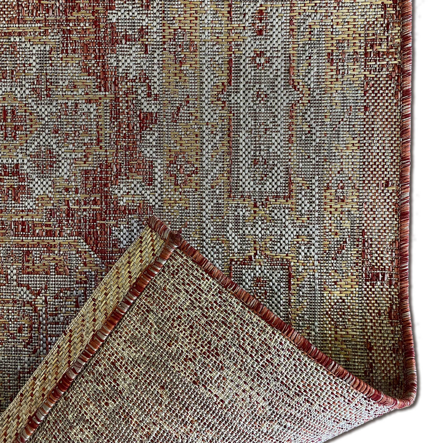 Kandahar Indoor/Outdoor Rug (Terracotta)