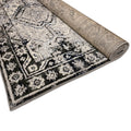 Luxor  Indoor Rug <br> (Charcoal & Silver Colour)