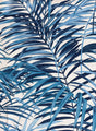 Palm Beach Blue Tablecloth