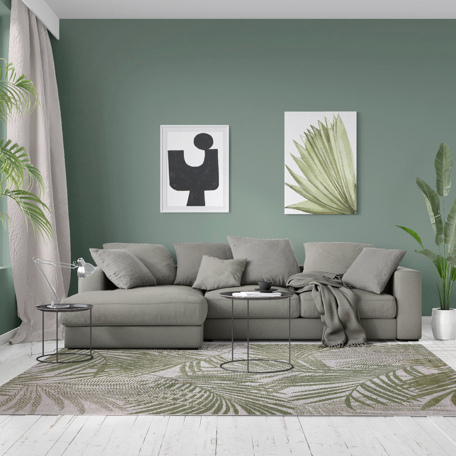 Seychelles Indoor/Outdoor Rug (Green)