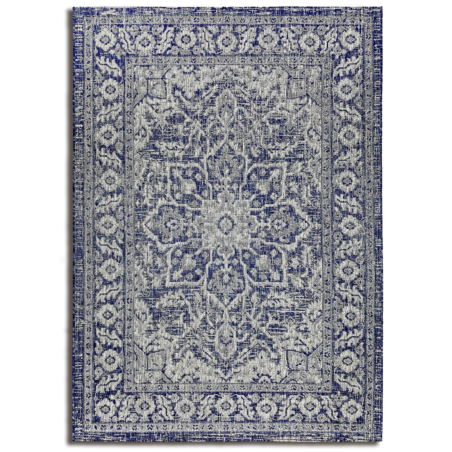 Turkish Delight Indoor/Outdoor Rug <br>(colour Blue)