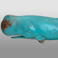 Sperm Whale Ornament - Turquoise
