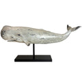 Sperm Whale Ornament - White