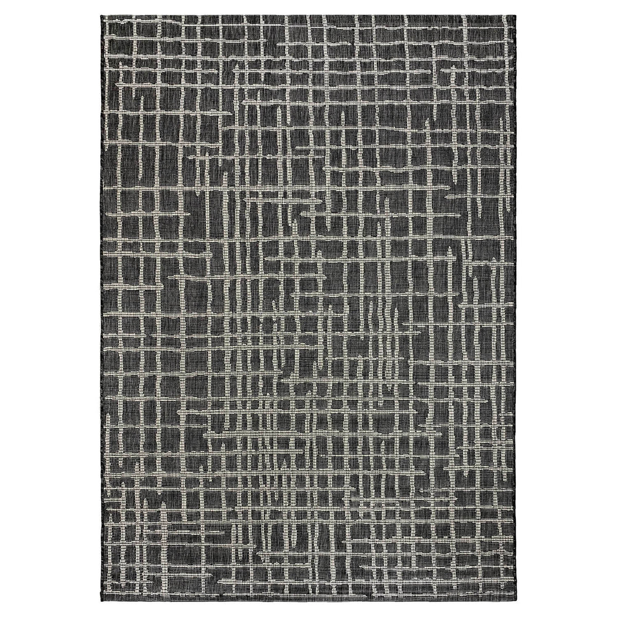Zanzibar Indoor/Outdoor Rug (Silver) Equator Home