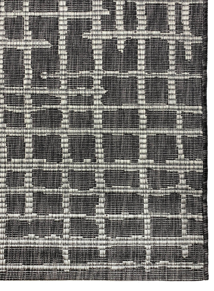 Zanzibar Indoor/Outdoor Rug (Silver) Equator Home